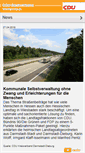 Mobile Screenshot of cdu-weiterstadt.de